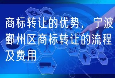 商標轉讓的優勢、流程與費用詳解——以寧波鄞州區及網絡信息轉讓為例